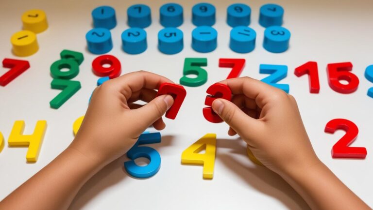 math learning with playing